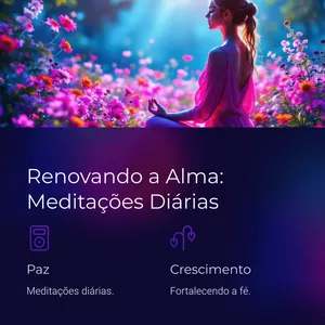 Imagem de capa para o Ebook Renovando a Alma: Meditações Diárias para Fortalecer a Fé