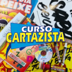 Imagem de capa para o Curso online Curso Cartazista