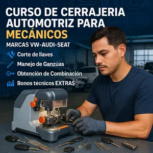 Imagen de portada para Curso online  🔵 Cerra Master VW - Curso de Cerrajeria para Mecanicos - VAG