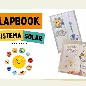 Imagem de capa para o Ebook Lapbook Sistema Solar