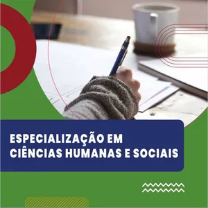 Imagem principal do produto Especialização em Ciências Humanas e Sociais