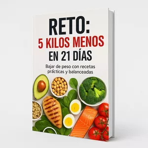 Imagen de portada para Curso online RETO: 5 Kilos Menos en 21 Días