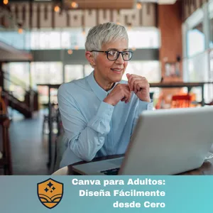 Imagen de portada para Curso online Canva para Adultos: Diseña Fácilmente desde Cero