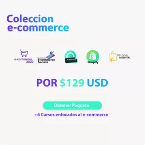 Imagen de portada para Curso online Colección E-commerce