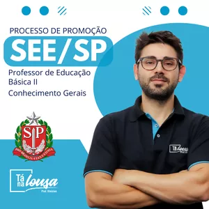 Imagem de capa para o Curso online PROCESSO DE PROMOÇÃO SEE/SP - CLASSES DOCENTES (CONHECIMENTOS GERAIS)