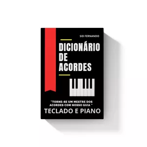 Imagem de capa para o Ebook DICIONÁRIO DE ACORDES PARA TECLADO E PIANO