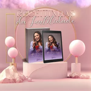 Imagem de capa para o Ebook Receitinhas da Fertilidade
