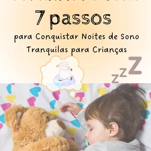Imagem de capa para o Ebook JORNADA DO SONO - 7 passos práticos para seu filho dormir a noite toda