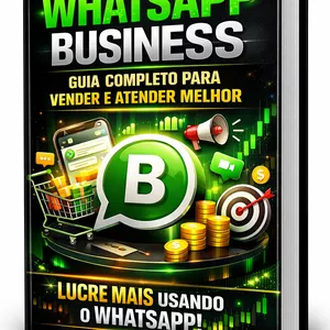 Imagem de capa para o Ebook Guia WhatsApp Business 