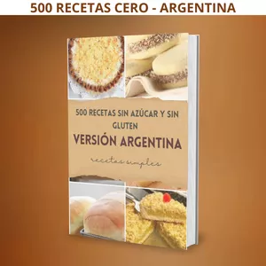Imagen de portada para Ebook 500 Recetas Cero - Versión Argentina