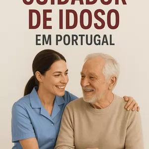 Imagem de capa para o Ebook Guia para Cuidadores de Idosos em Portugal 2025