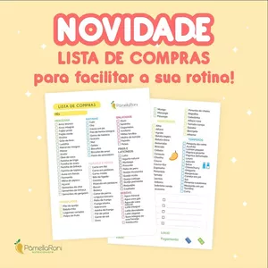 Imagem de capa para o Curso online Lista de compras para impressão 