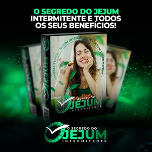 Imagem de capa para o Ebook O segredo do jejum intermitente