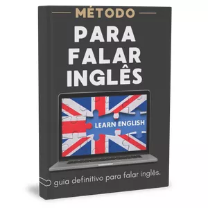 Imagem de capa para o Ebook Método para falar inglês