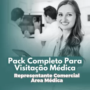 Imagem de capa para o Ebook Material Para Visitação Médica - Pack com e-book para Representantes e Pasta com Artigos Científicos