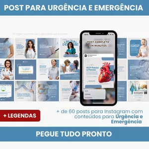Imagem do curso PACK PARA URGÊNCIA E EMERGÊNCIA