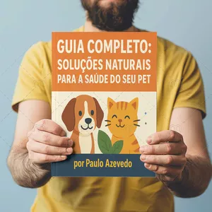 Imagem de capa para o Ebook E-book - Guia completo: Soluções naturais para saúde do seu Pet