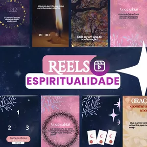 Imagem de capa para o Curso online REELS ESPIRITUALIDADE