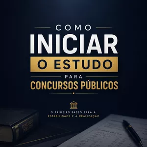 Imagem do curso 🚀 Como Iniciar o Estudo para Concursos Públicos!