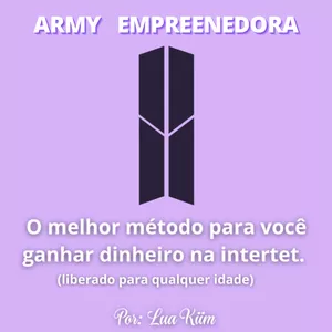 Imagem de capa para o Ebook ARMY EMPREENDEDORA