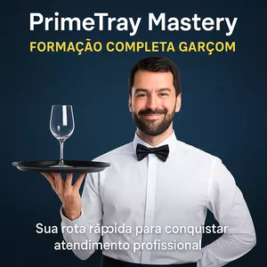 Imagem do curso PrimeTray Mastery – Formação Completa Garçom 