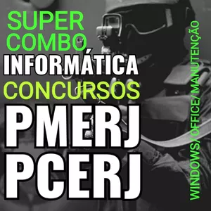 Imagem principal do produto INFORMÁTICA PARA CONCURSOS "PMERJ" &" PCERJ".