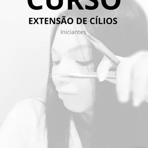 Imagem de capa para o Curso online Curso de Extensão de Cílios (iniciantes)