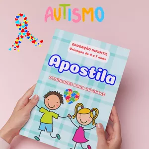 Imagem de capa para o Ebook Apostila Atividades para Autistas