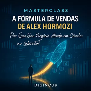 Imagem de capa para o Curso online Masterclass Digincub: A Fórmula de Vendas de Alex Hormozi