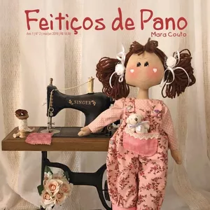 Imagem de capa para o Ebook Revista Feitiços de Pano - Dora