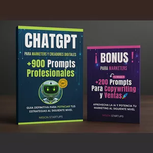 Imagen de portada para Ebook ChatGPT Para Marketers &amp; Creadores Digitales