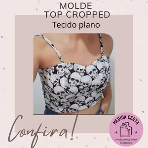 Imagem de capa para o Ebook Molde Top Cropped