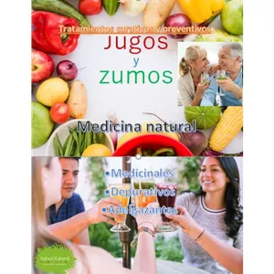 Imagen de portada para Ebook MEDICINA NATURAl JUGOS Y ZUMOS