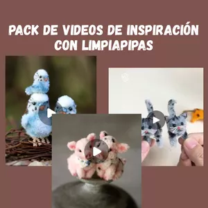 Imagen de portada para Ebook Pack de Videos de Inspiración-con Limpiapipas
