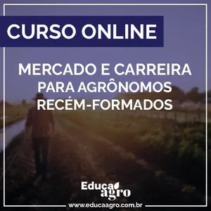 Imagem do curso Mercado e Carreira para Agrônomos Recém-formados