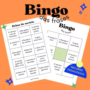 Imagem de capa para o Ebook BINGO DAS FRASES