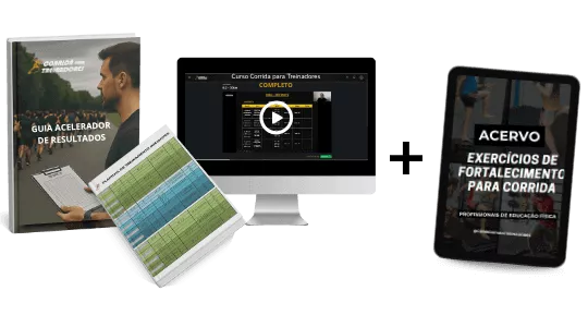 Curso Completo + ACERVO DE VÍDEOS DE FORTALECIMENTO DE CORREDORES