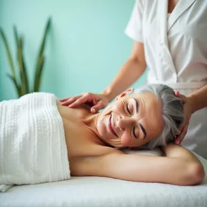 Imagem de capa para o Ebook Benefícios da massagem em idosos 