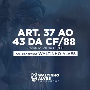 Imagem de capa para o Curso online art. 37 ao 43 da CF/88 = Capítulo VII da CF/88