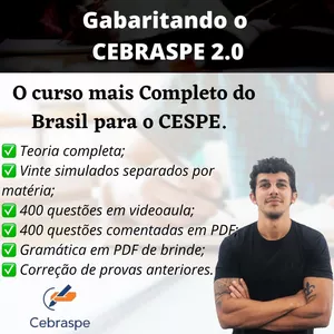Imagem do curso Gabaritando o CEBRASPE 2.0
