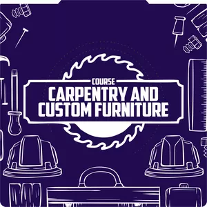 Cover image for Online course Carpentry and custom furniture course - Carpenter profession