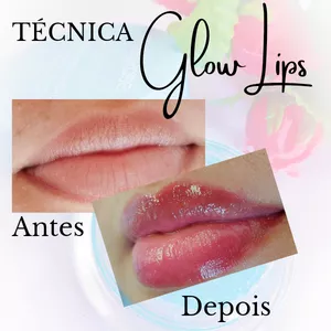Imagem de capa para o Ebook Técnica Glow Lips 