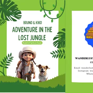 Cover image for Ebook Bruno &amp; Kiko - Adventure in the Lost Jungle