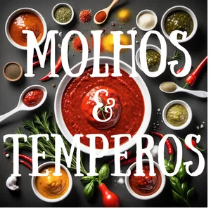 Imagem de capa para o Ebook Molhos &amp; Temperos