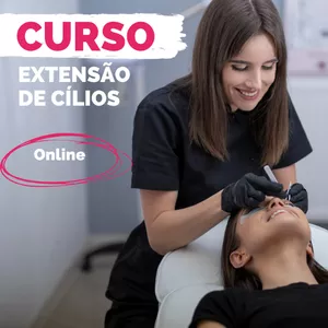 Curso de Alongamento de Cilios 