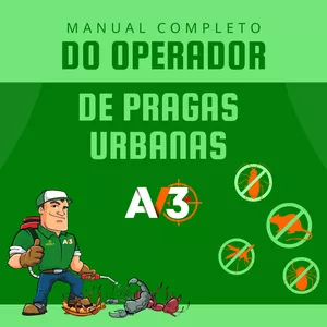 Imagem do curso Ebook Manual Completo Operador de Pragas Urbanas - Torne dono do seu próprio negócio 
