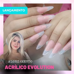 Imagem do curso Curso Alongamento de Unhas Acrílico Evolution Profissional Aline Makelyne
