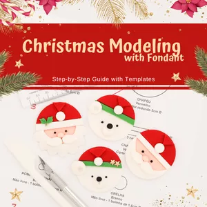 Cover image for Ebook Christmas Modeling with Fondant