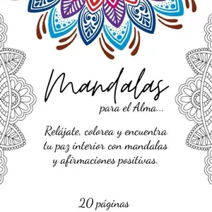 Imagen de portada para Ebook Mandalas con Afirmaciones Positivas