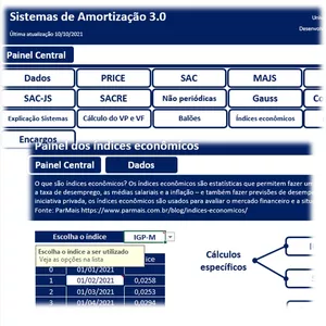 Imagem de capa para o Curso online Sistemas de Amortização 3.0